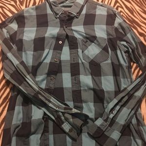 American Eagle 🦅 Plaid Button Up